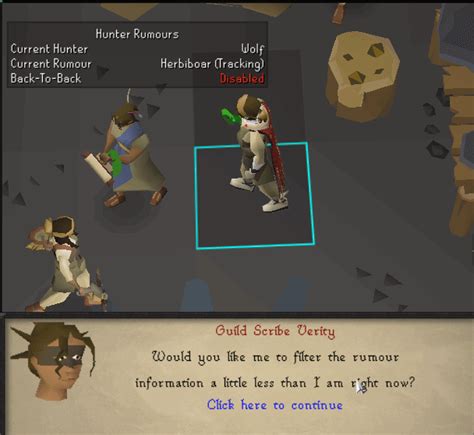osrs hunters rumours|Hunters' Guild Rumours: Optimal Master Rumours Block List + Method.